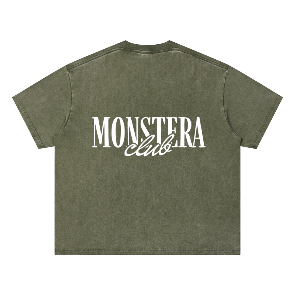 Monstera Club Boxy Tee