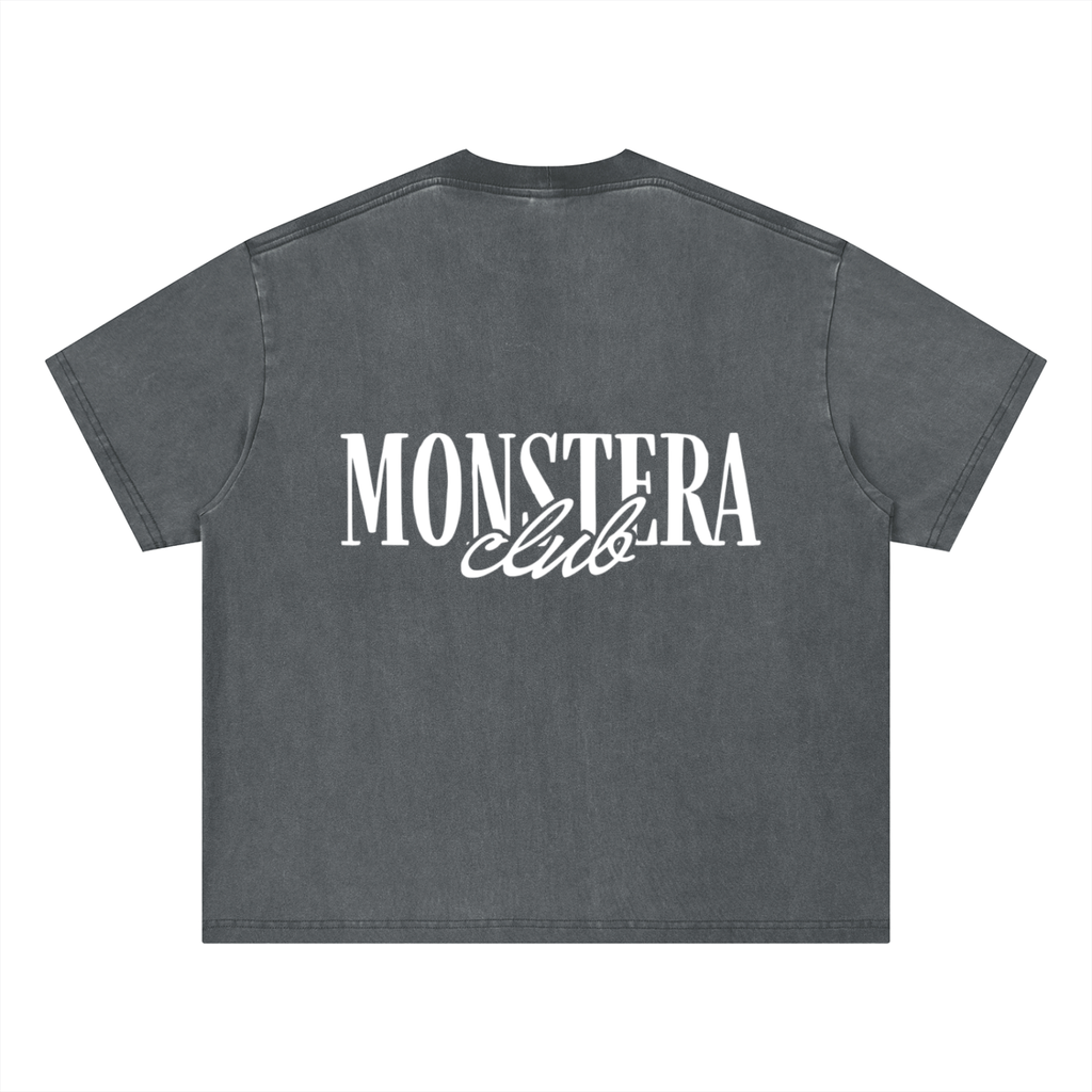 Monstera Club Boxy Tee