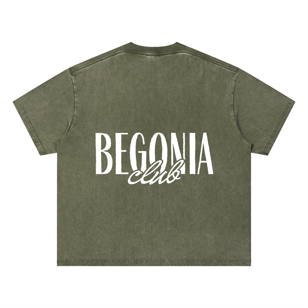 Begonia Club Boxy Tee